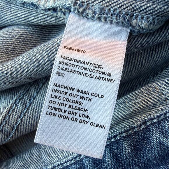 NEW Lafayette 148 Wyckoff High Rise Wide Leg Jeans Size 28 - Picture 7 of 7